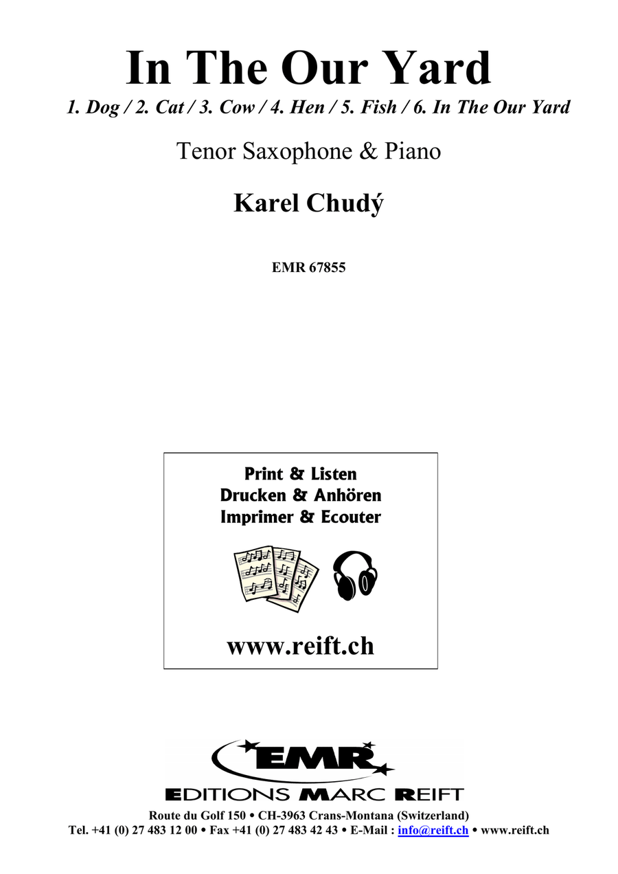 In The Our Yard In The Our Yard Tenor Saxophone scores gallery preview page 2