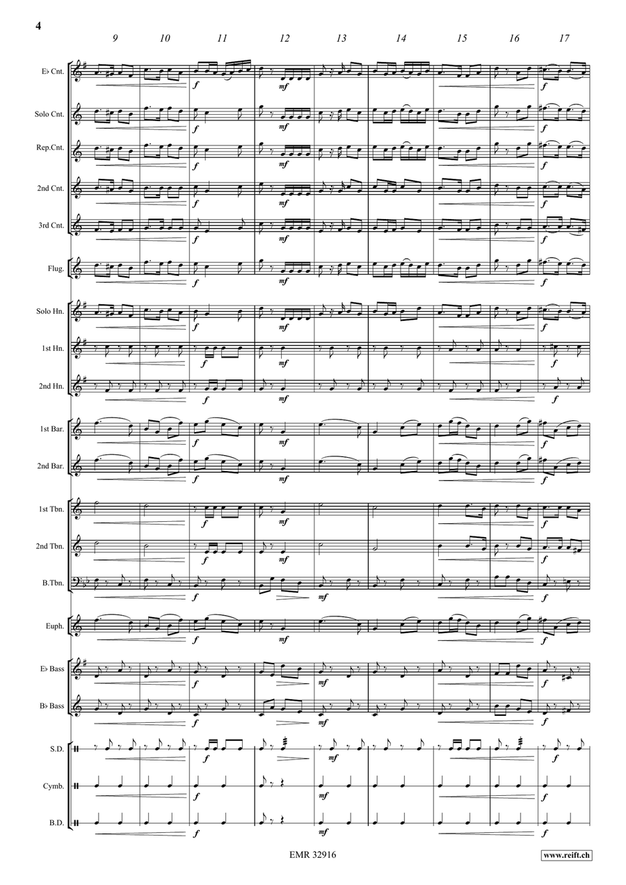 Columbia Columbia Brass Band scores gallery preview page 6