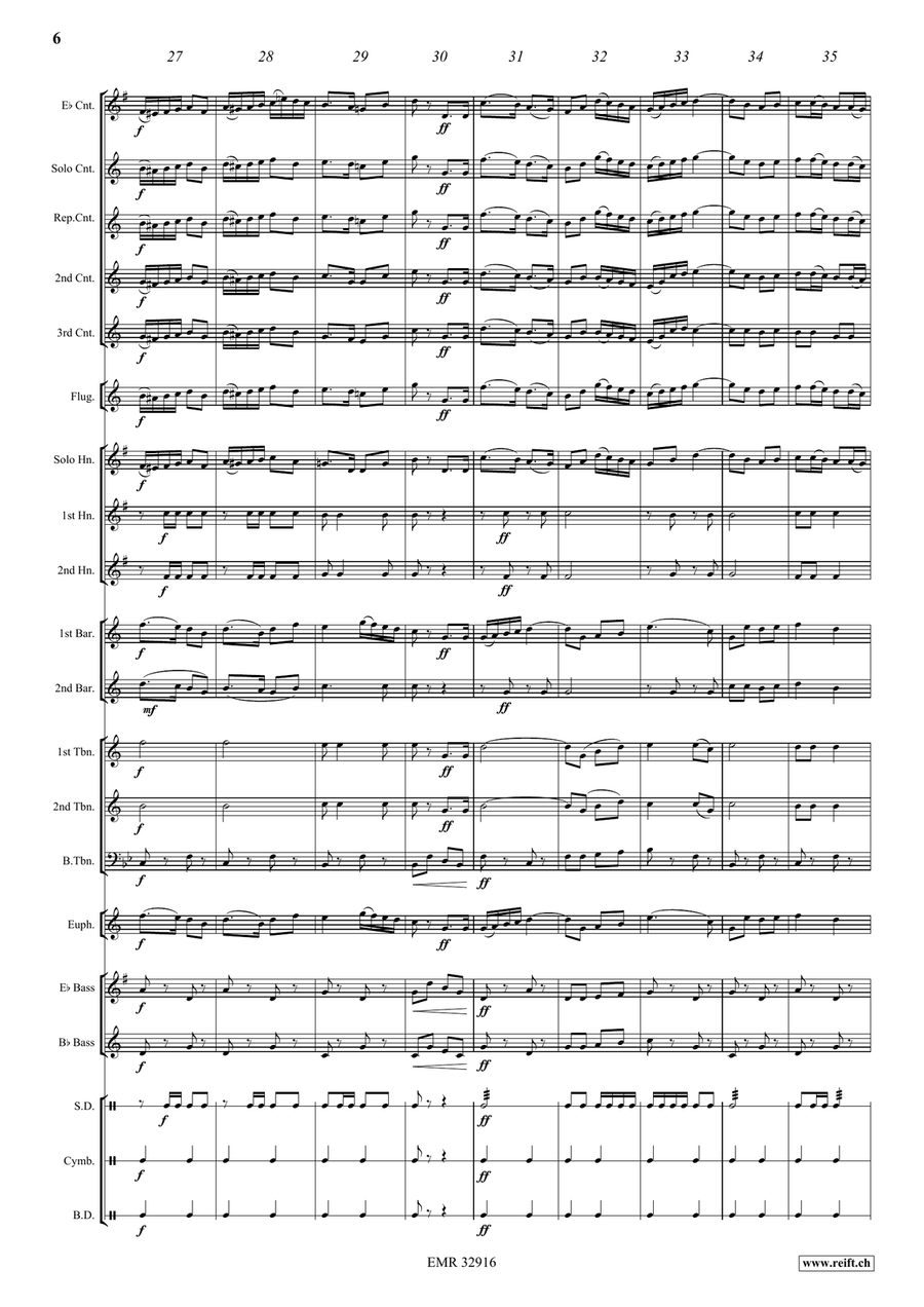 Columbia Columbia Brass Band scores gallery preview page 8