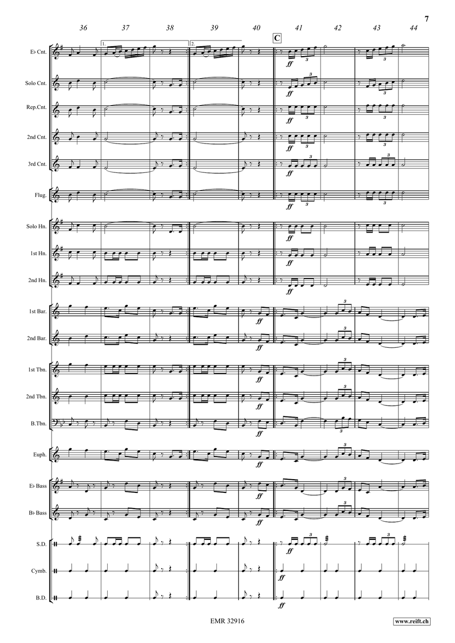 Columbia Columbia Brass Band scores gallery preview page 9