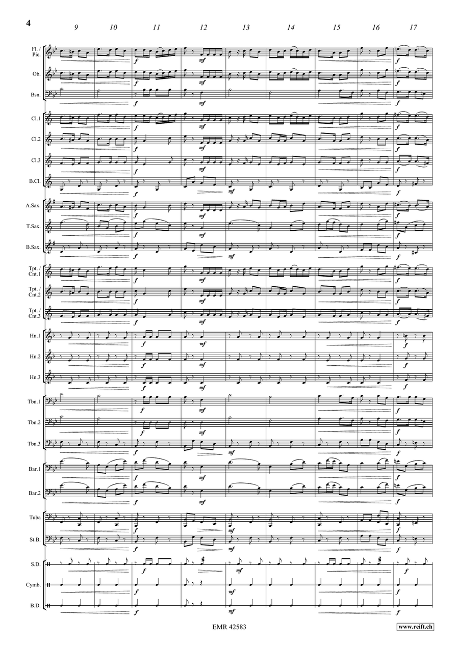 Columbia Columbia Concert Band scores gallery preview page 6