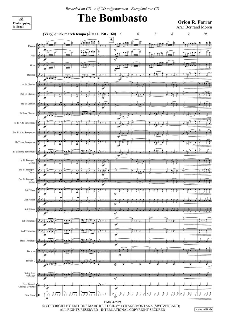 The Bombasto The Bombasto Concert Band scores gallery preview page 5