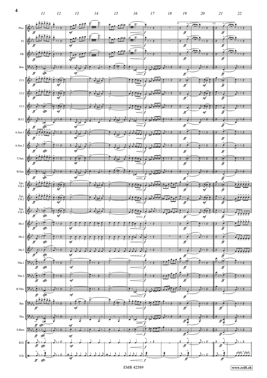 The Bombasto The Bombasto Concert Band scores gallery preview page 6