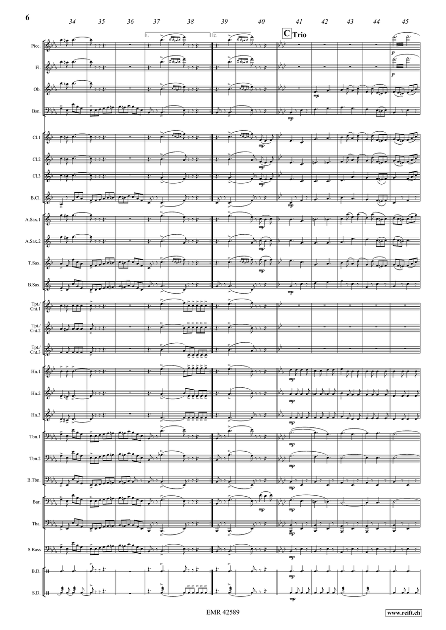 The Bombasto The Bombasto Concert Band scores gallery preview page 8
