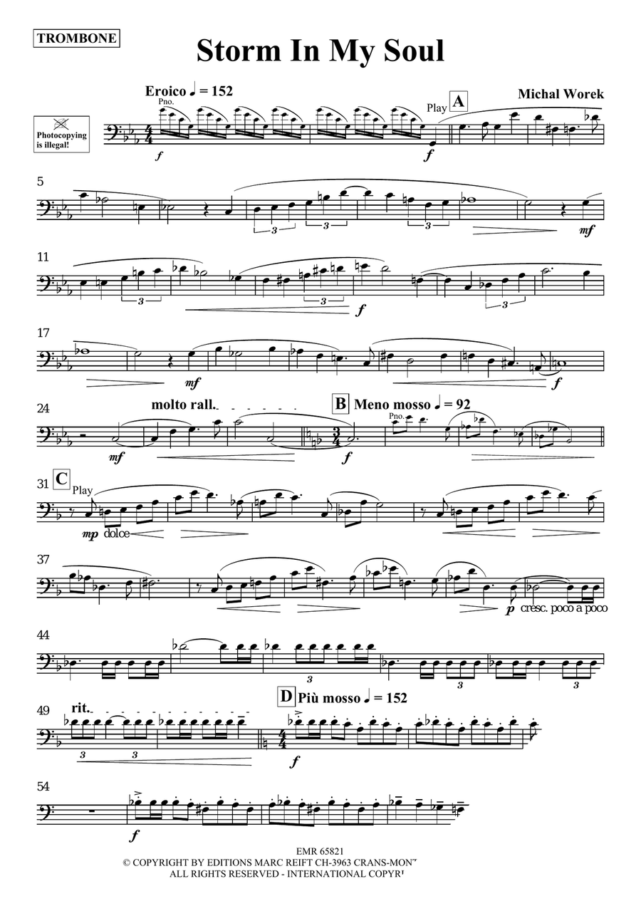 Storm In My Soul Storm In My Soul Piano Accompaniment scores gallery preview page 3