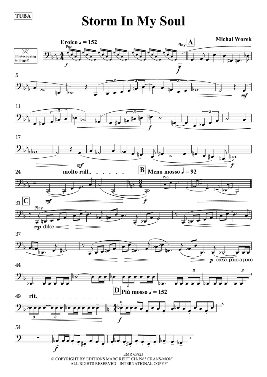 Storm In My Soul Storm In My Soul Tuba scores gallery preview page 3