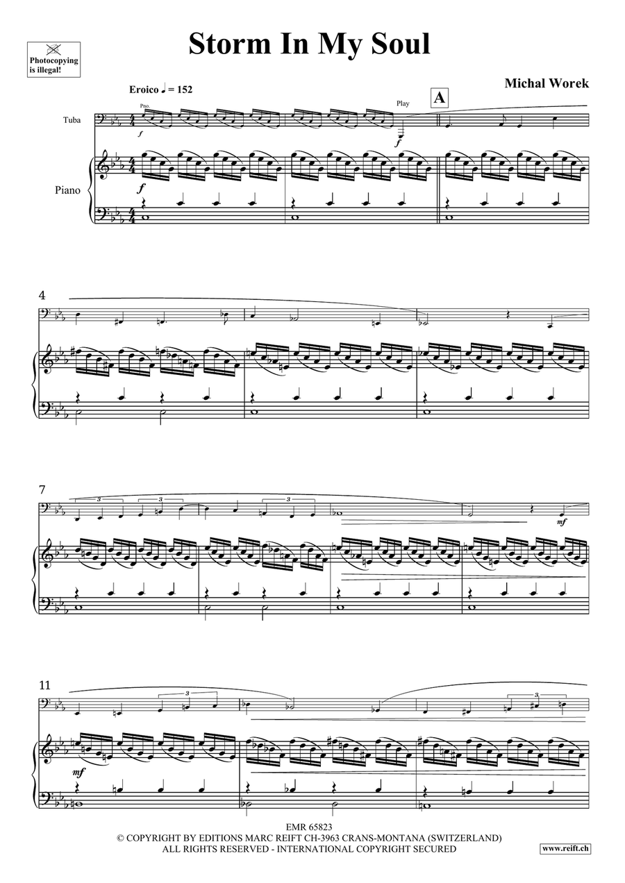 Storm In My Soul Storm In My Soul Tuba scores gallery preview page 4