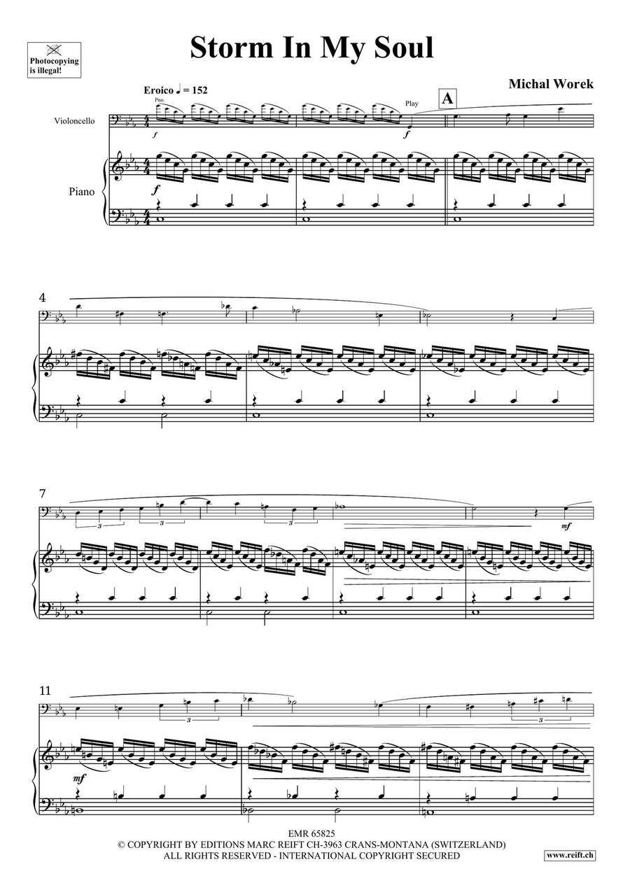 Storm In My Soul Storm In My Soul Piano Accompaniment scores gallery preview page 4