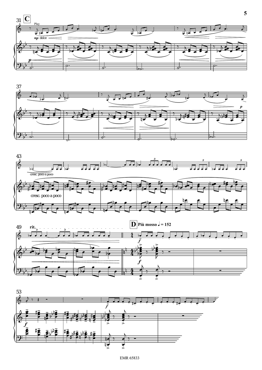 Storm In My Soul Storm In My Soul Bass Clarinet scores gallery preview page 6