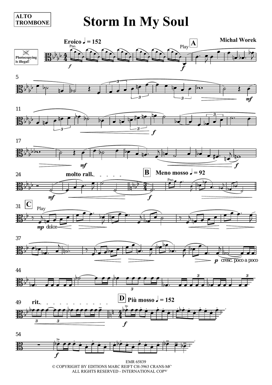 Storm In My Soul Storm In My Soul Piano Accompaniment scores gallery preview page 3