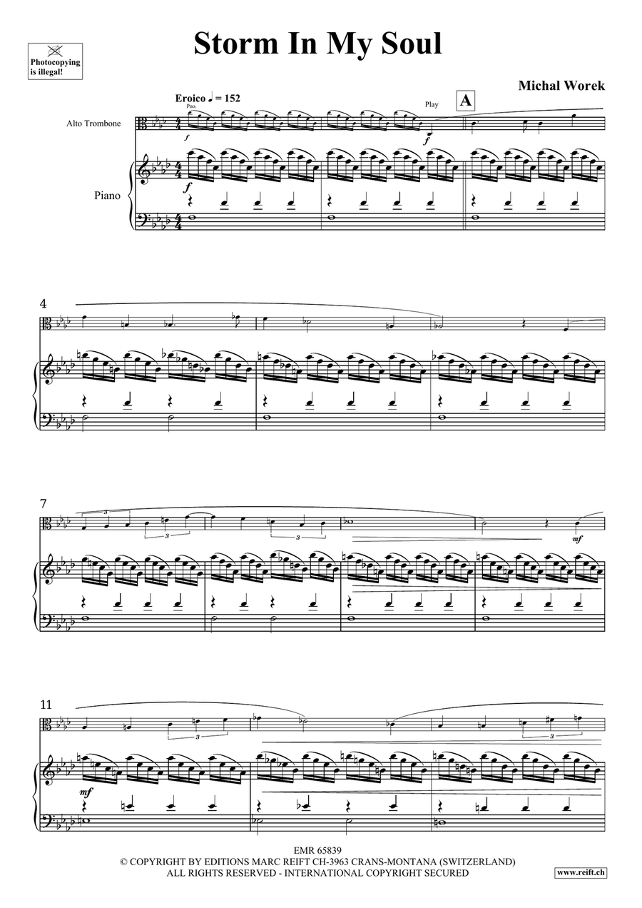 Storm In My Soul Storm In My Soul Piano Accompaniment scores gallery preview page 4