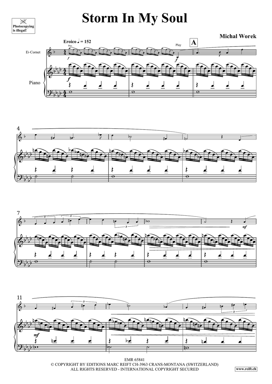 Storm In My Soul Storm In My Soul Cornet scores gallery preview page 4