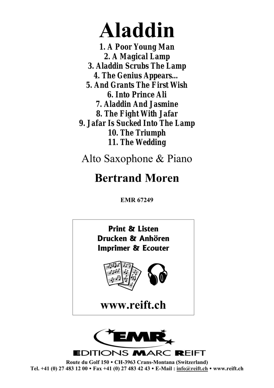 Aladdin Aladdin Alto Saxophone scores gallery preview page 2