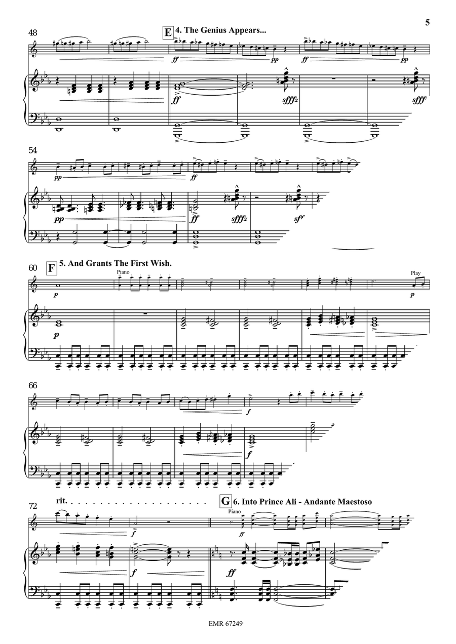 Aladdin Aladdin Alto Saxophone scores gallery preview page 6