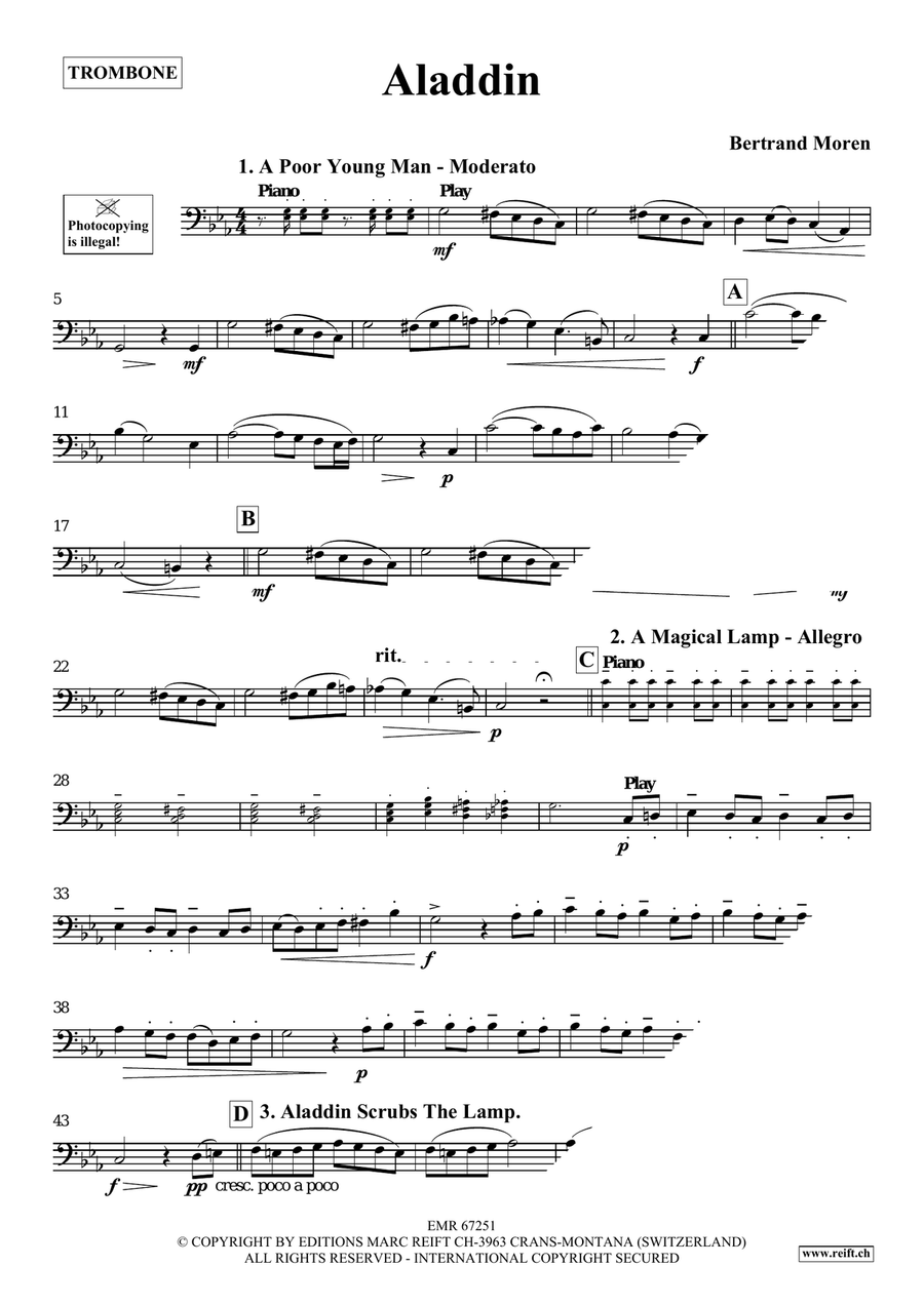 Aladdin Aladdin Piano Accompaniment scores gallery preview page 3