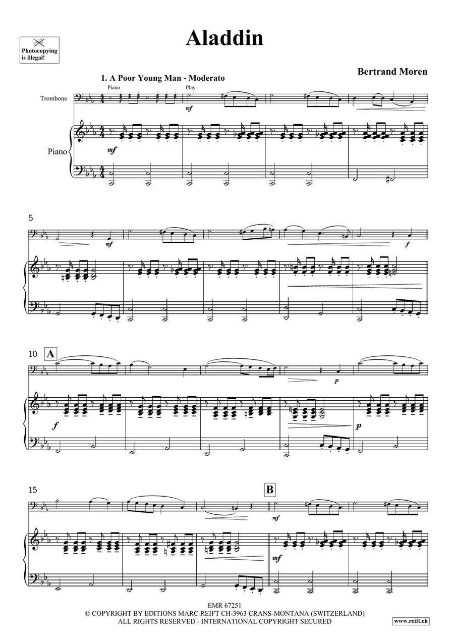 Aladdin Aladdin Piano Accompaniment scores gallery preview page 4