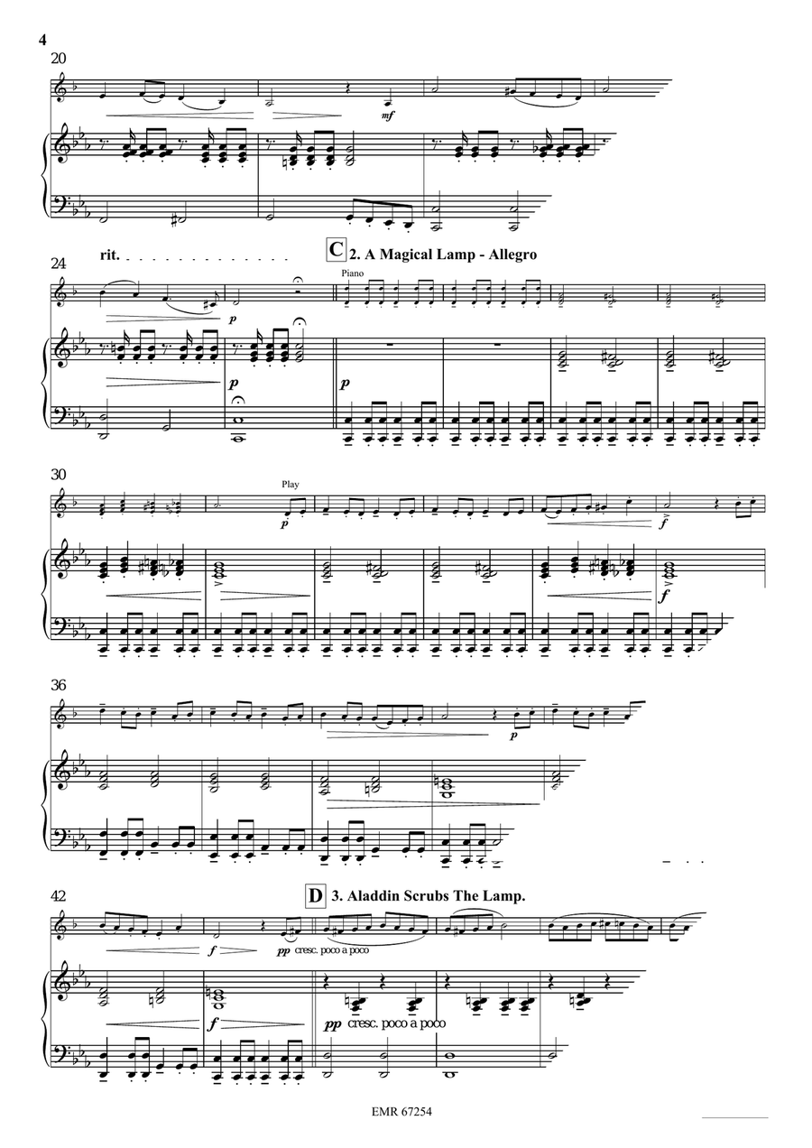 Aladdin Aladdin Voice Solo scores gallery preview page 5