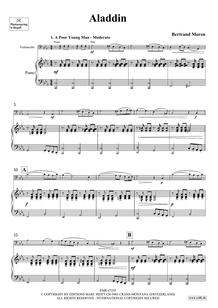 Aladdin Aladdin Piano Accompaniment scores gallery preview page 4