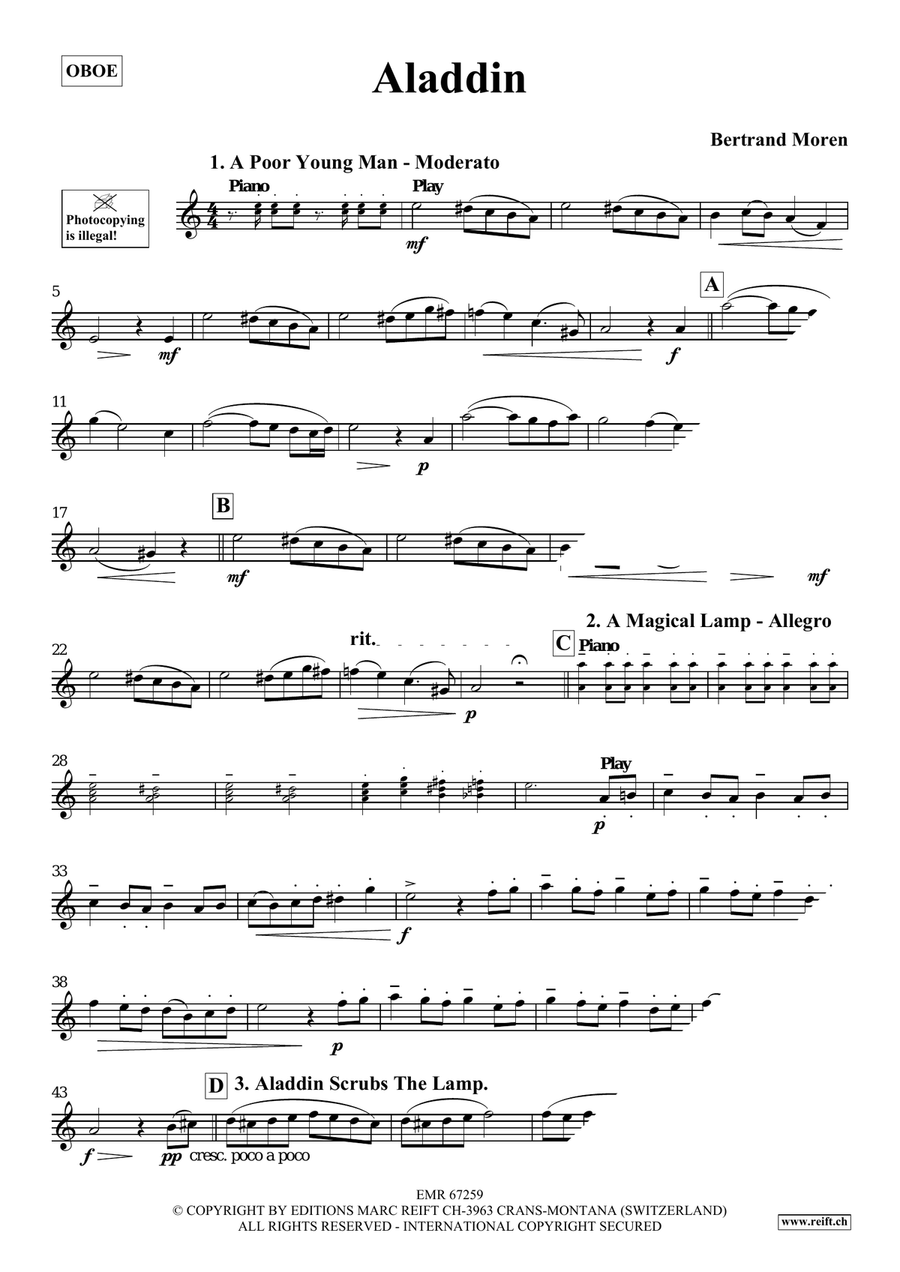 Aladdin Aladdin Piano Accompaniment scores gallery preview page 3