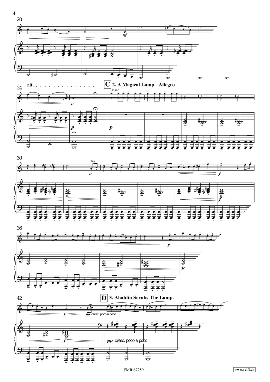 Aladdin Aladdin Piano Accompaniment scores gallery preview page 5