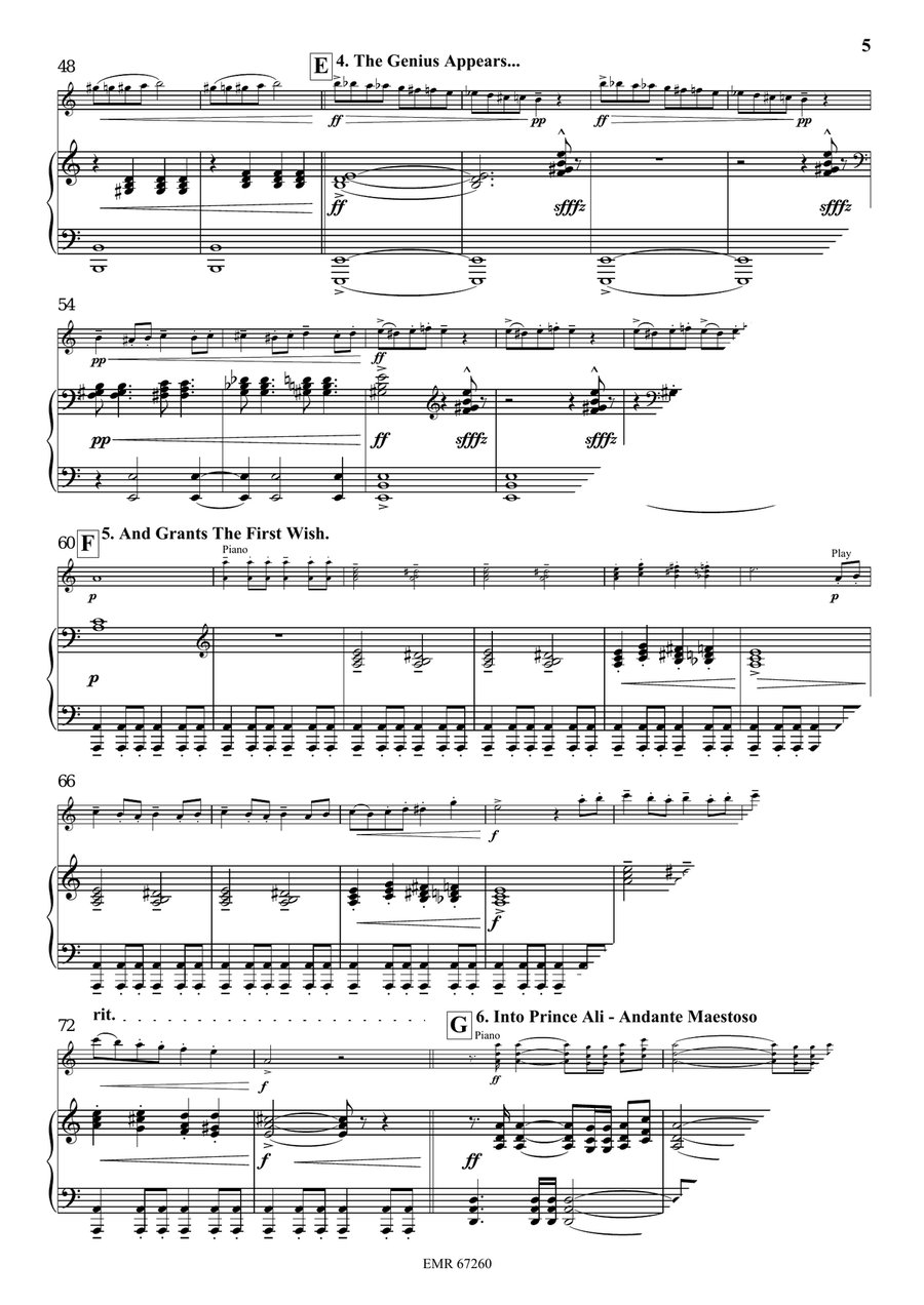 Aladdin Aladdin Violin Solo scores gallery preview page 6