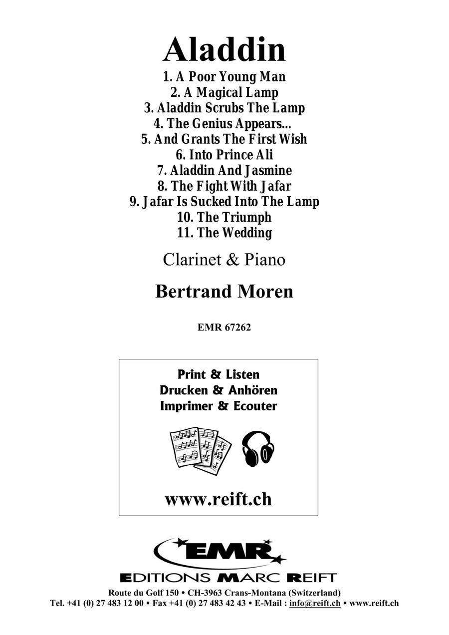 Aladdin Clarinet Solo scores gallery preview page 2