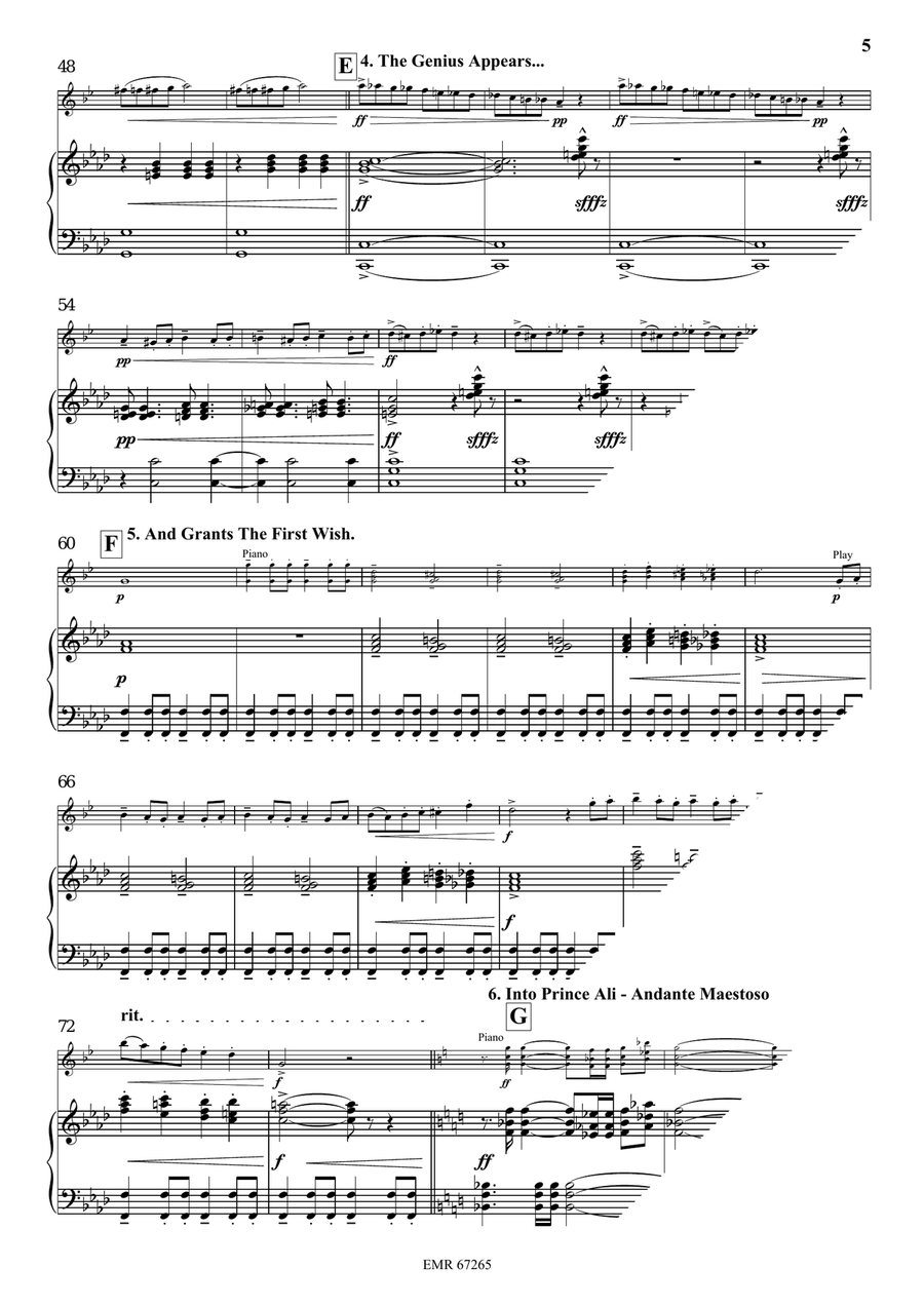 Aladdin Aladdin Tenor Saxophone scores gallery preview page 6