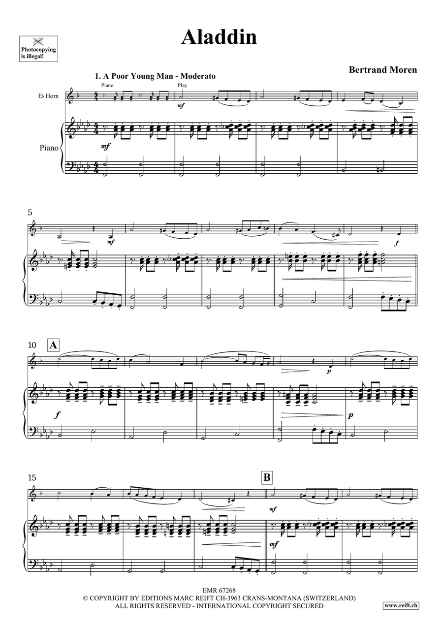 Aladdin Aladdin Horn scores gallery preview page 4