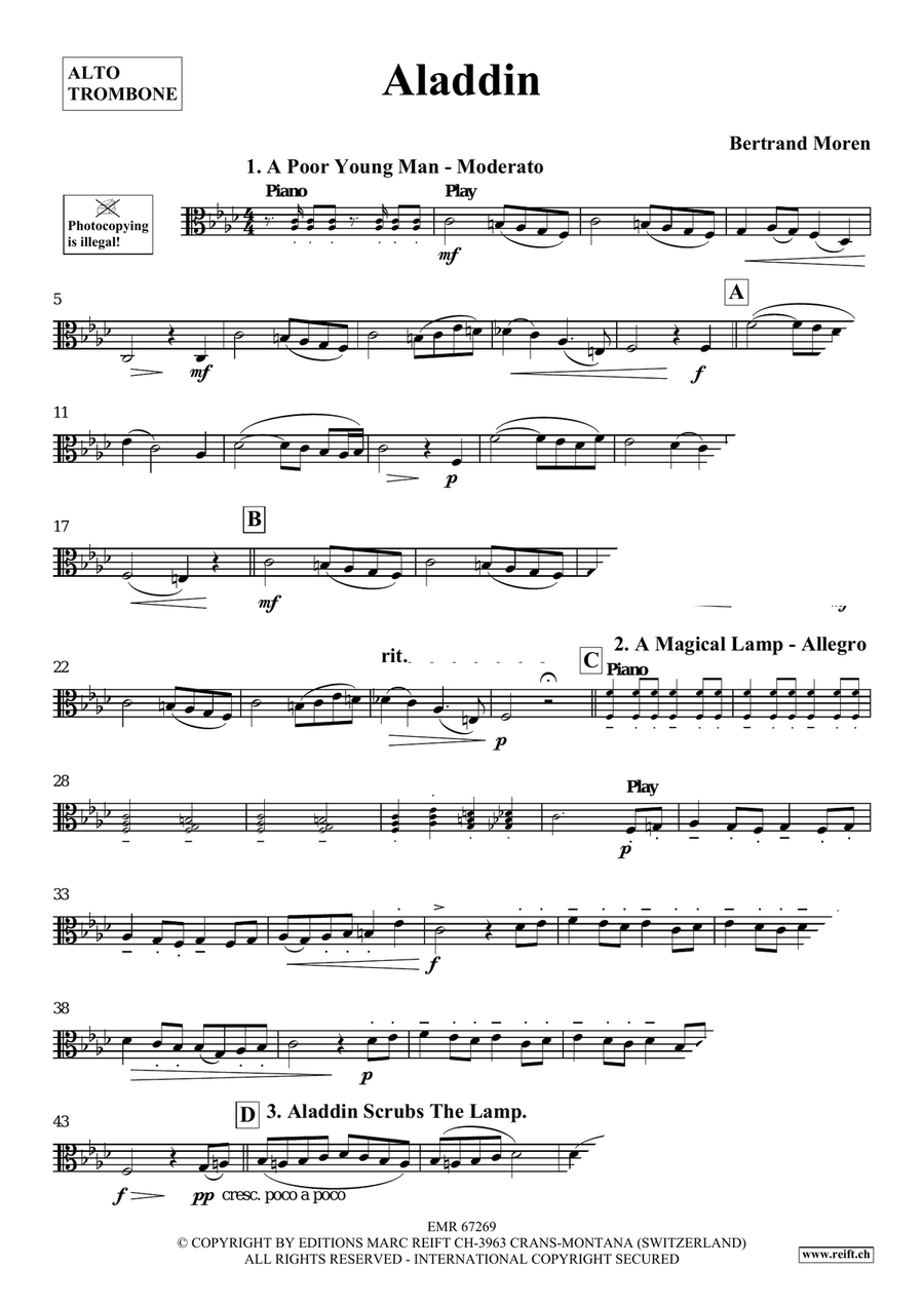 Aladdin Aladdin Piano Accompaniment scores gallery preview page 3