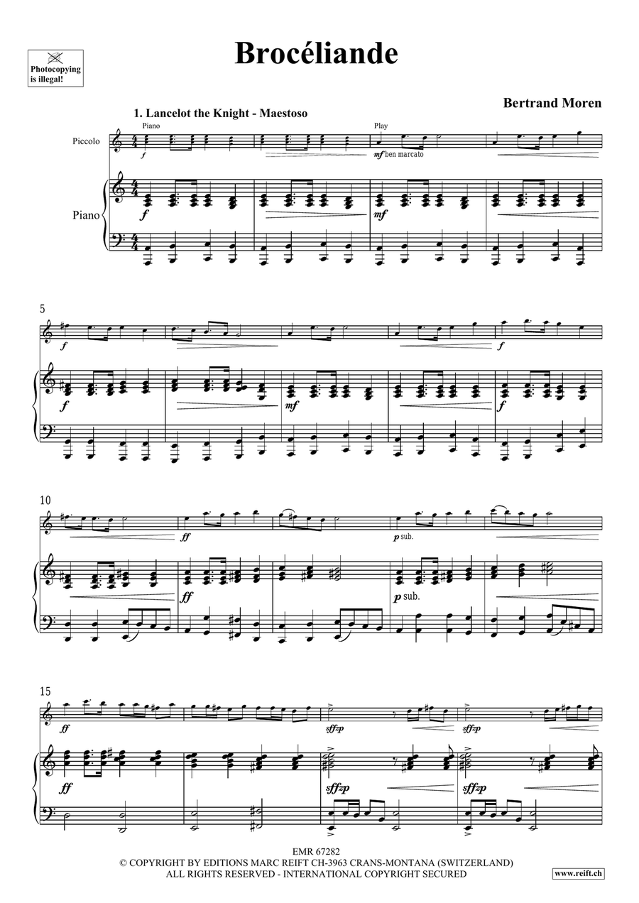 Brocéliande Brocéliande Piccolo scores gallery preview page 5