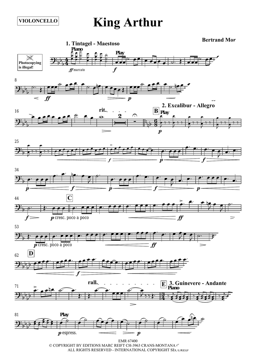 King Arthur King Arthur Piano Accompaniment scores gallery preview page 4