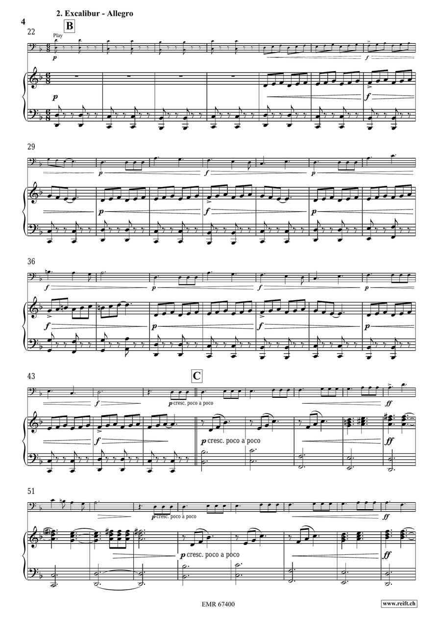 King Arthur King Arthur Piano Accompaniment scores gallery preview page 6