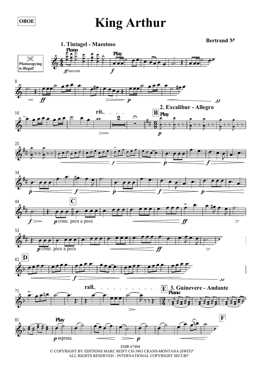 King Arthur King Arthur Piano Accompaniment scores gallery preview page 4