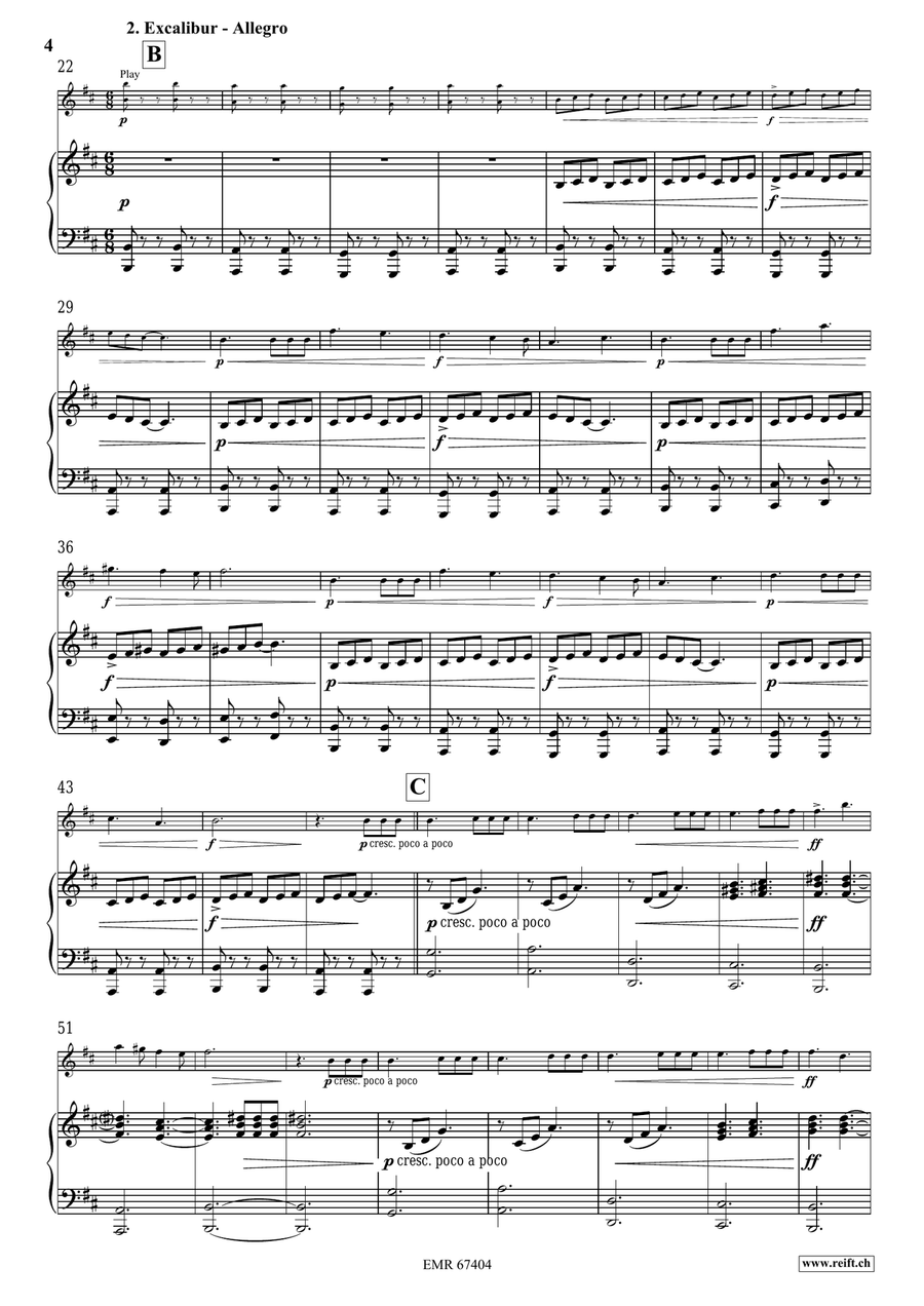 King Arthur King Arthur Piano Accompaniment scores gallery preview page 6
