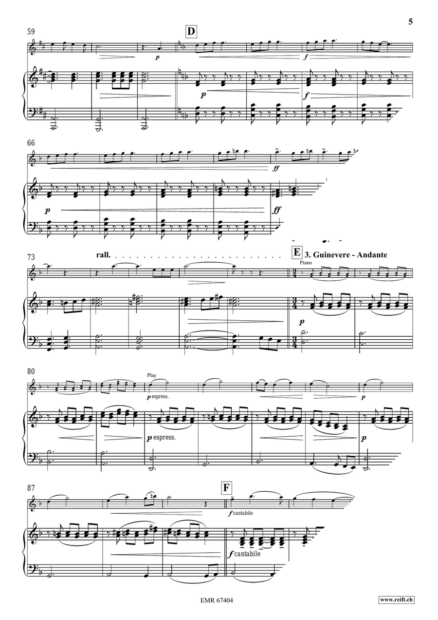 King Arthur King Arthur Piano Accompaniment scores gallery preview page 7