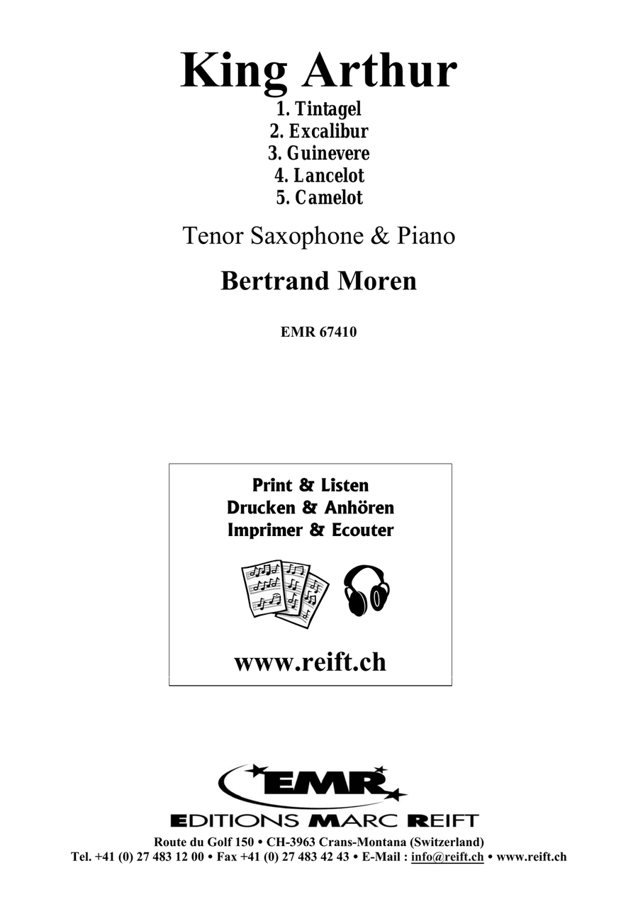 King Arthur King Arthur Tenor Saxophone scores gallery preview page 2