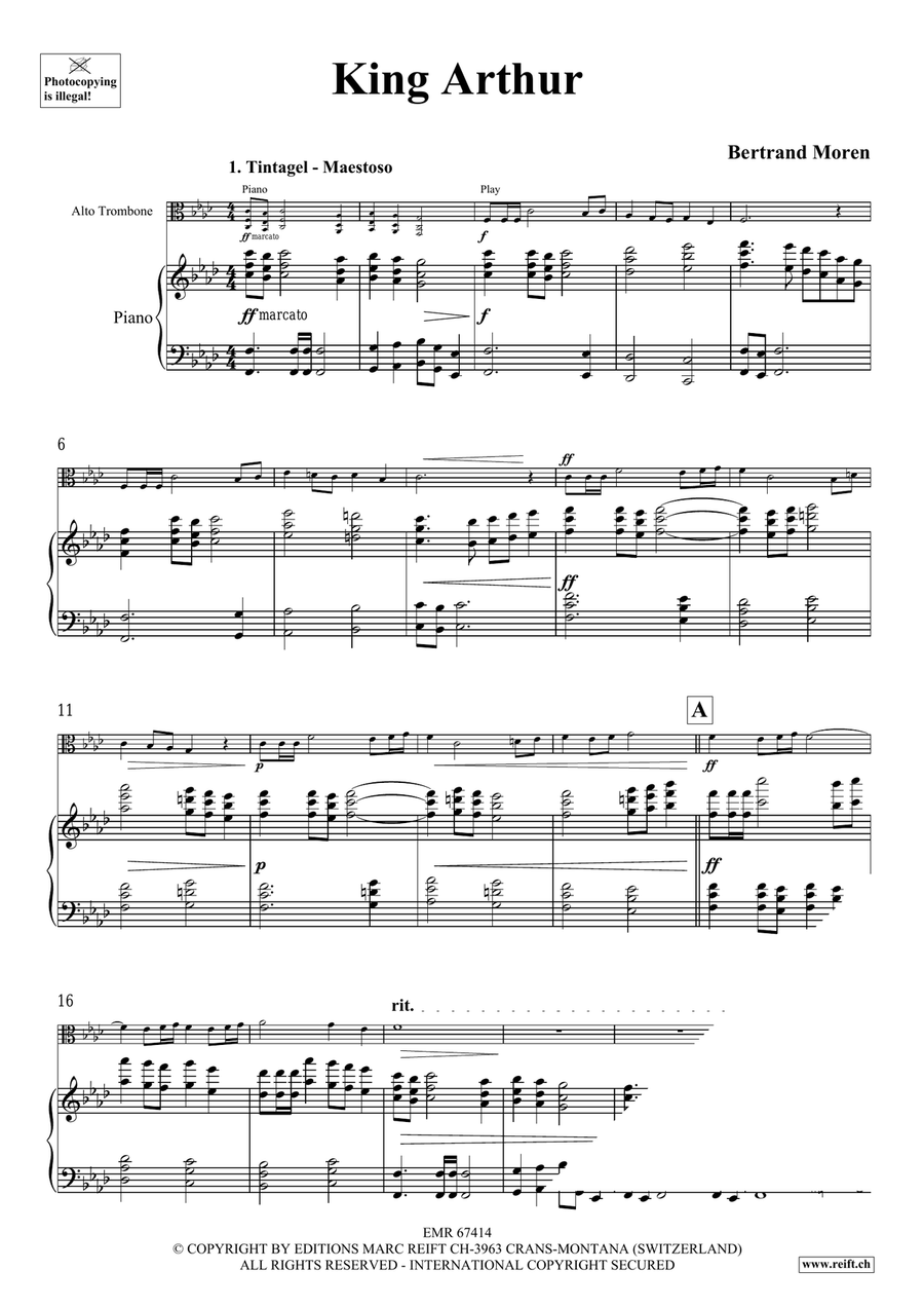 King Arthur King Arthur Piano Accompaniment scores gallery preview page 5