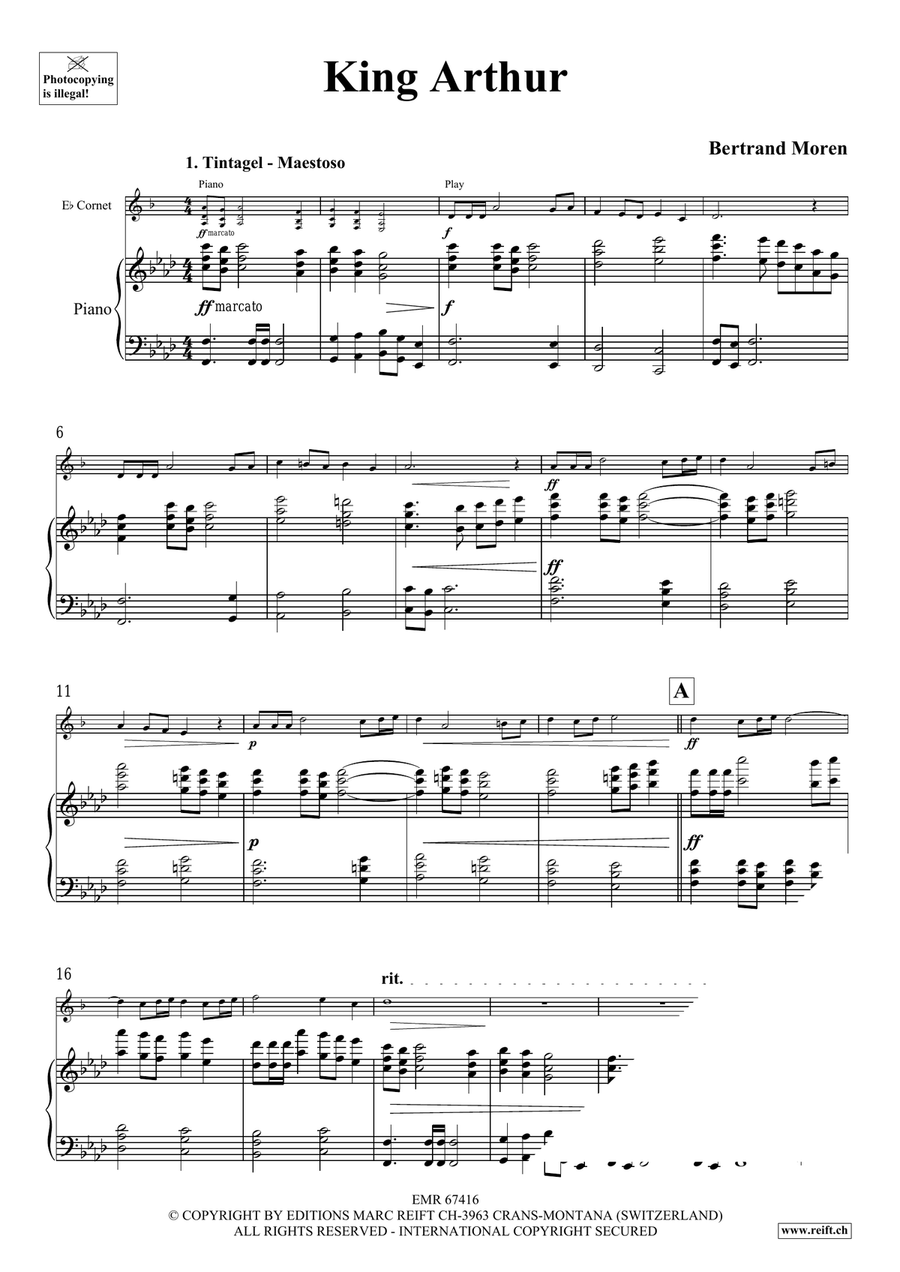 King Arthur King Arthur Cornet scores gallery preview page 5