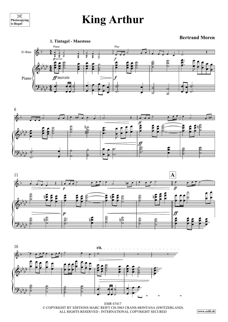King Arthur King Arthur Voice Solo scores gallery preview page 5