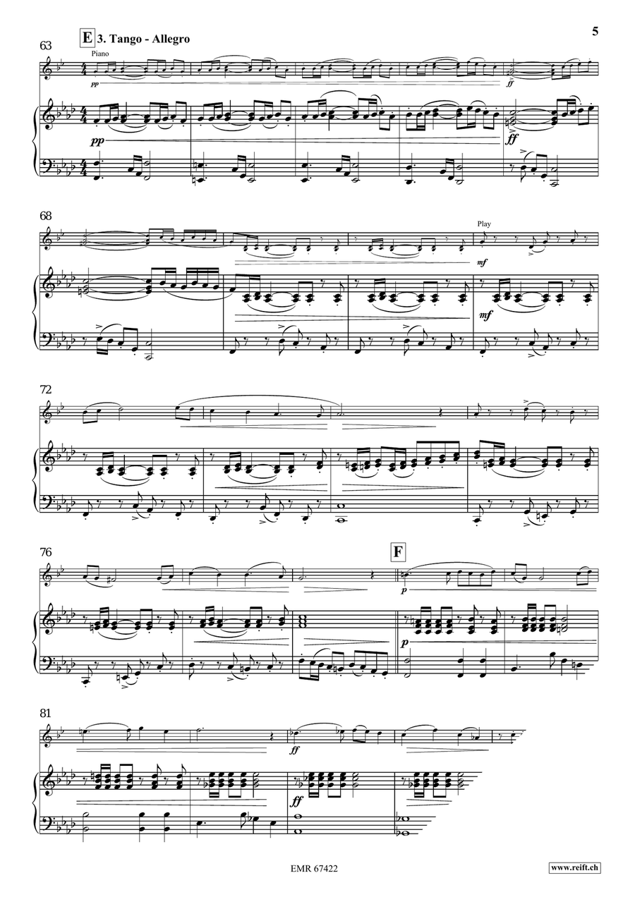 Dance Fantasy Dance Fantasy Euphonium scores gallery preview page 7