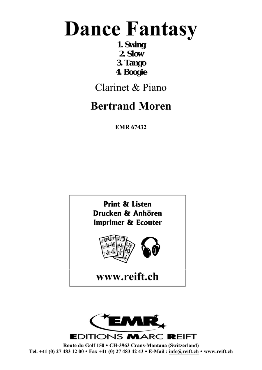 Dance Fantasy Dance Fantasy Clarinet Solo scores gallery preview page 2