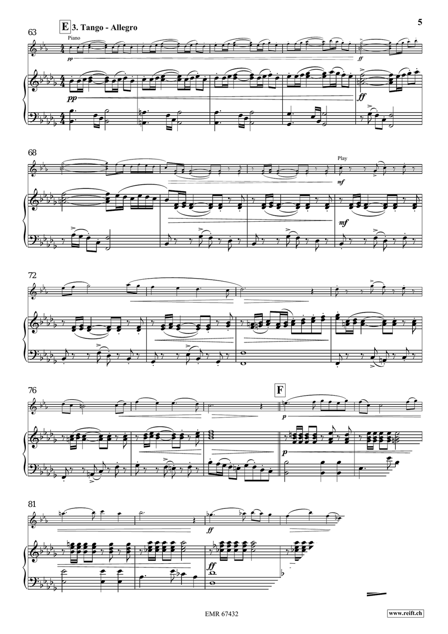 Dance Fantasy Dance Fantasy Clarinet Solo scores gallery preview page 7