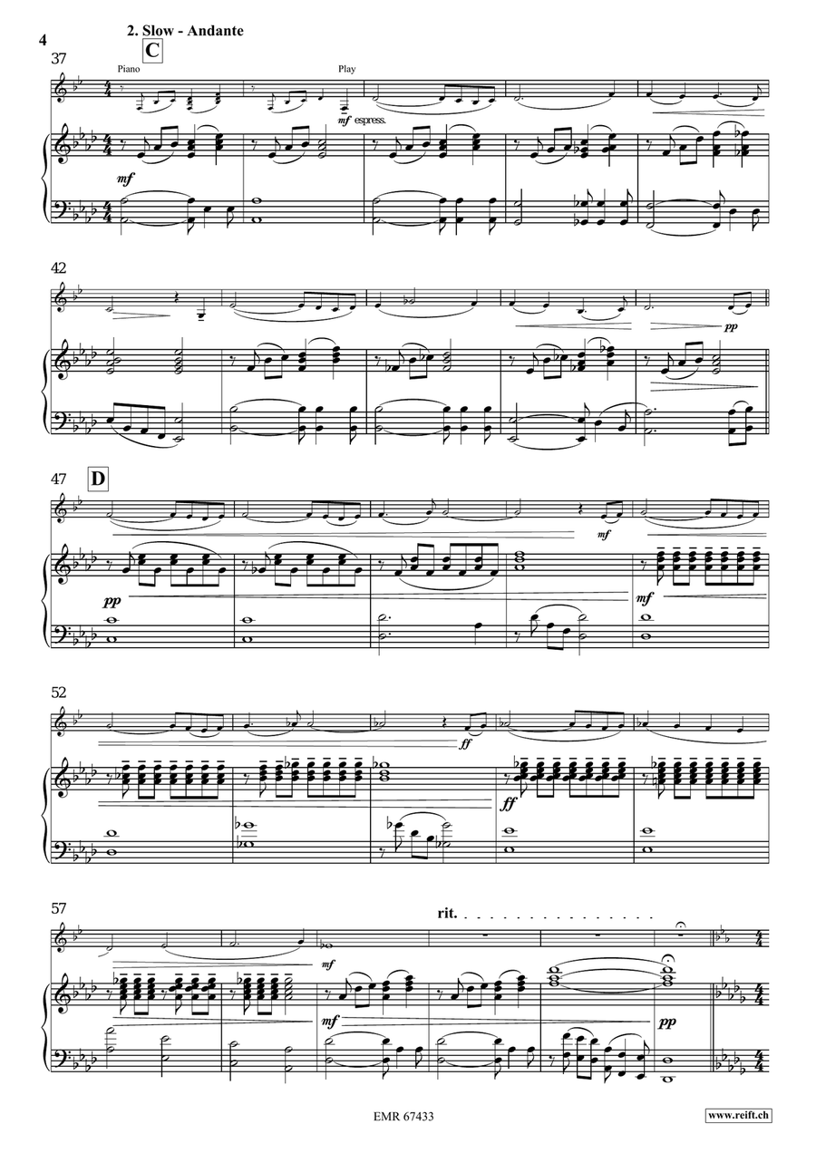 Dance Fantasy Bass Clarinet scores gallery preview page 6