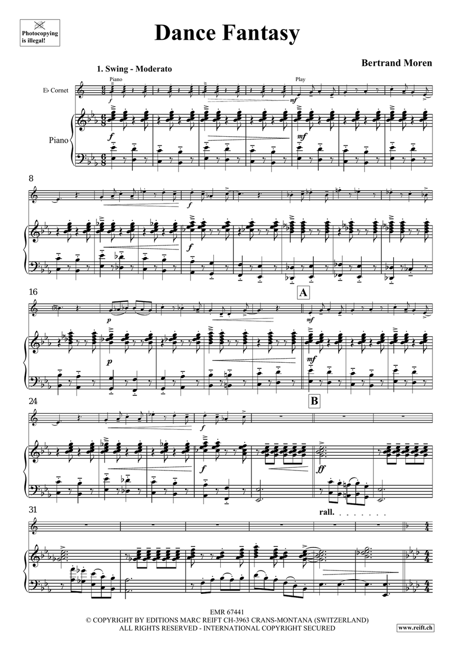 Dance Fantasy Dance Fantasy Cornet scores gallery preview page 5