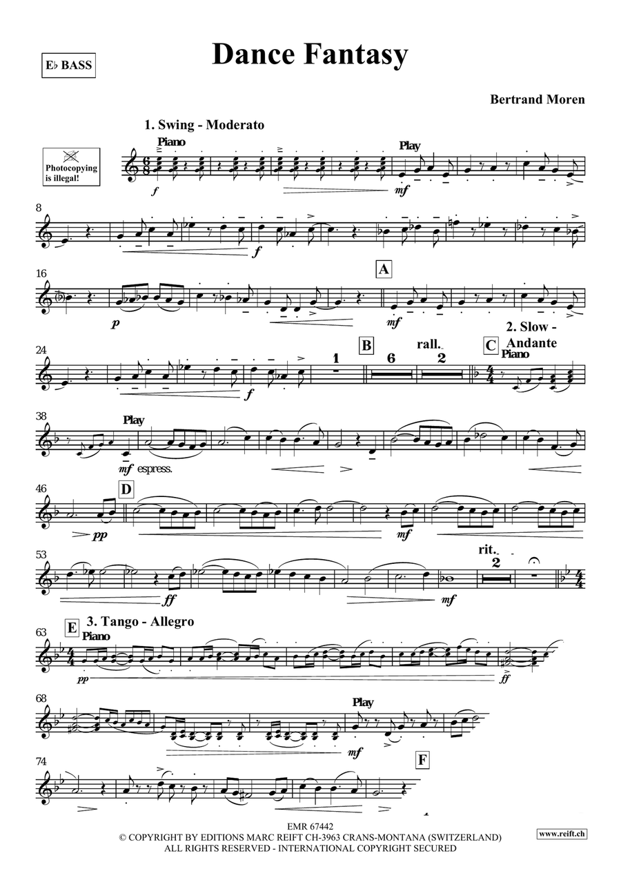 Dance Fantasy Dance Fantasy Voice Solo scores gallery preview page 4