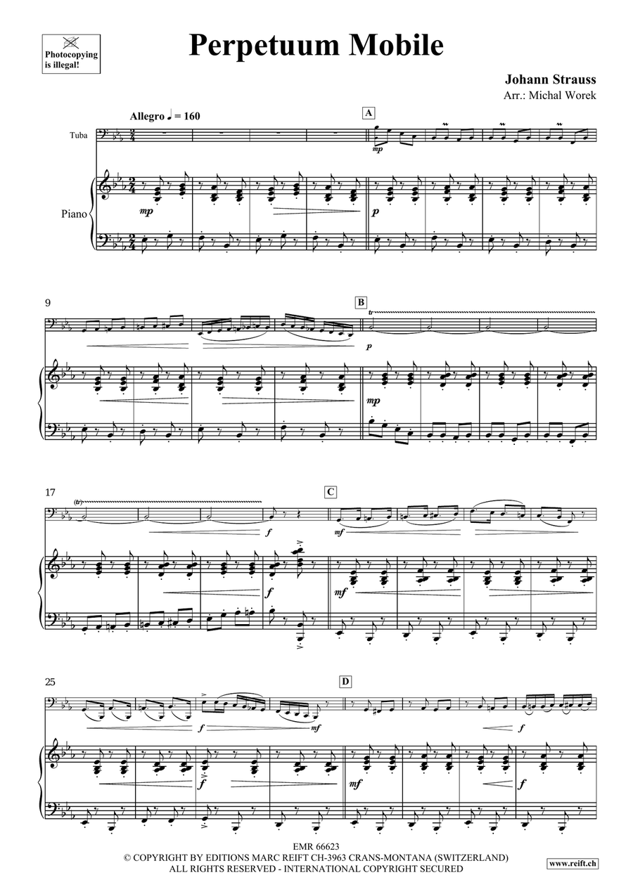 Perpetuum Mobile Perpetuum Mobile Tuba scores gallery preview page 4