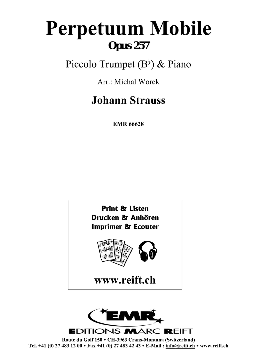 Perpetuum Mobile Perpetuum Mobile Piccolo Trumpet scores gallery preview page 2