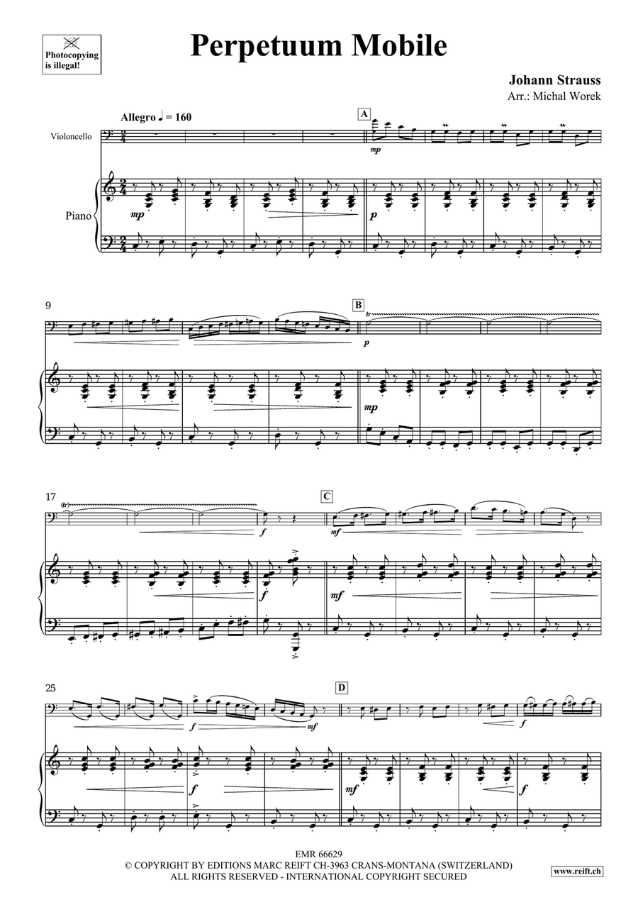 Perpetuum Mobile Perpetuum Mobile Piano Accompaniment scores gallery preview page 4