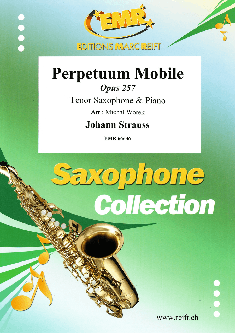 Perpetuum Mobile Perpetuum Mobile Tenor Saxophone scores gallery preview page 1