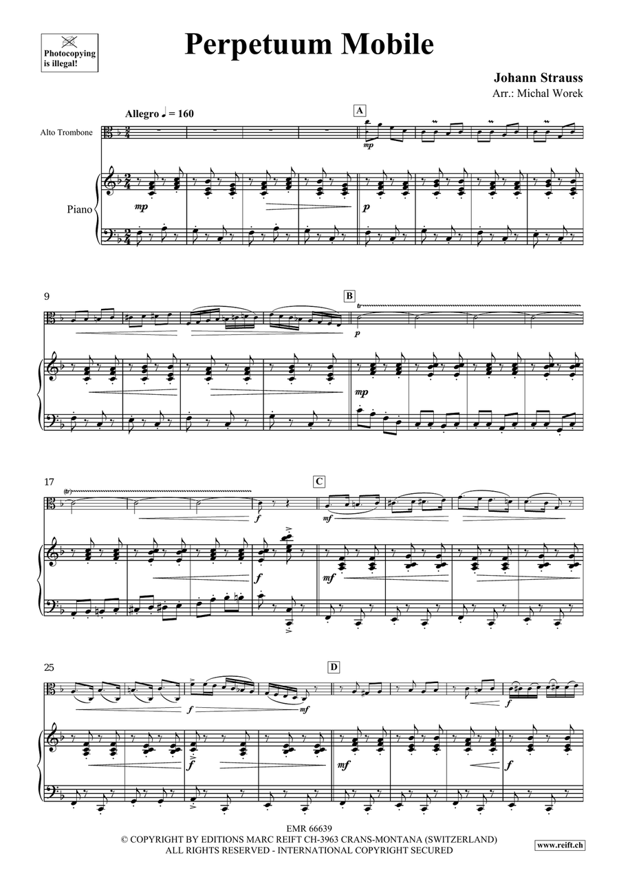 Perpetuum Mobile Piano Accompaniment scores gallery preview page 4
